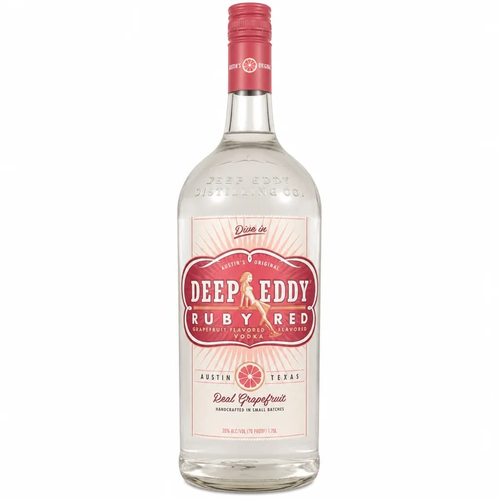 Deep Eddy Ruby Red Vodka 1.75L | Grapefruit Flavor thumbnail 1